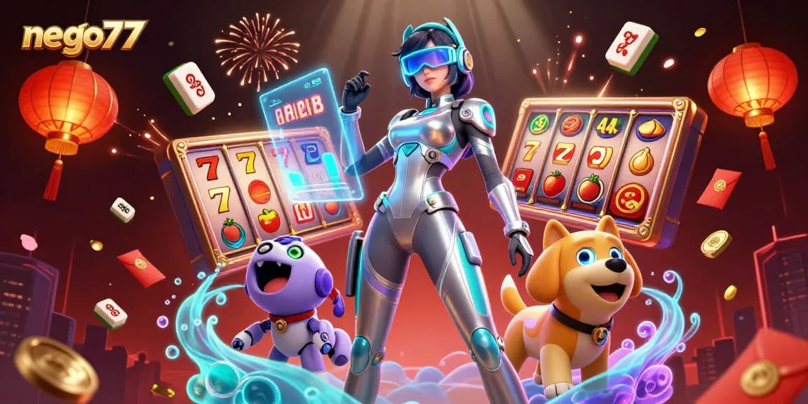 Engage in thrilling gameplay on nego77 with dynamic slots and vibrant casino elements.