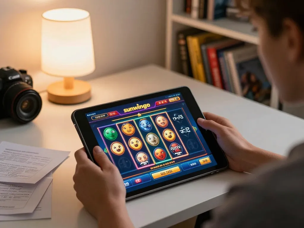 Engaging with sunwingo app for vibrant online casino gaming experience.