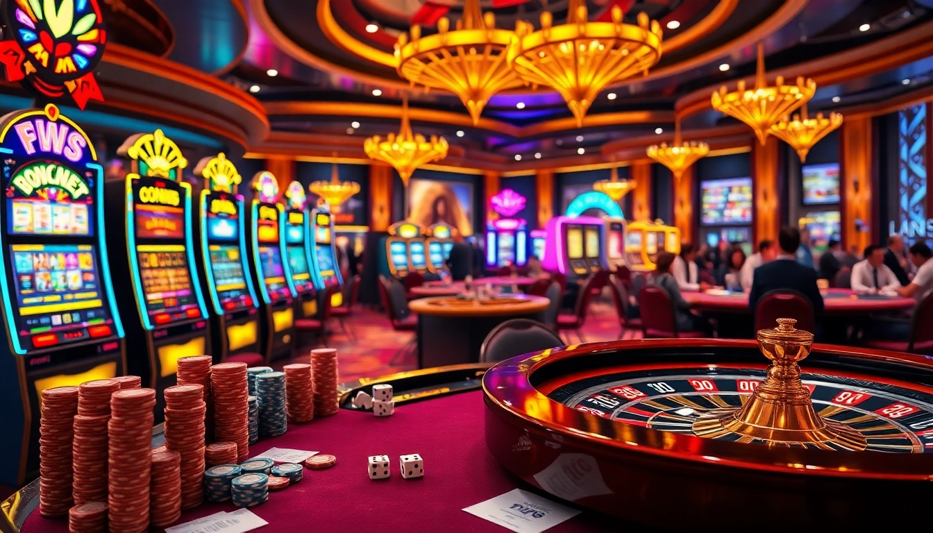Engaging casino experience at https://tg88.to/ with vibrant slot machines and thrilling poker tables.