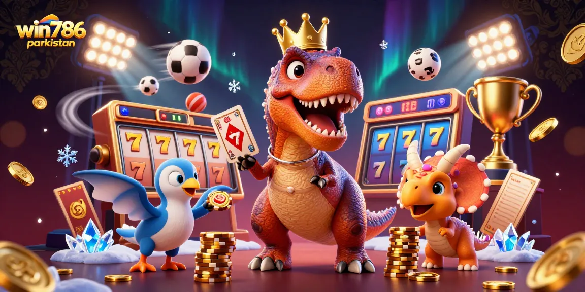 Engage in thrilling gameplay at win786parkistan with captivating 3D casino scenes featuring exciting slots and dynamic elements.