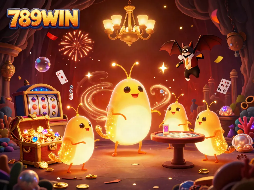 Experience vibrant gaming with 789WIN at this enchanting underwater casino scene.