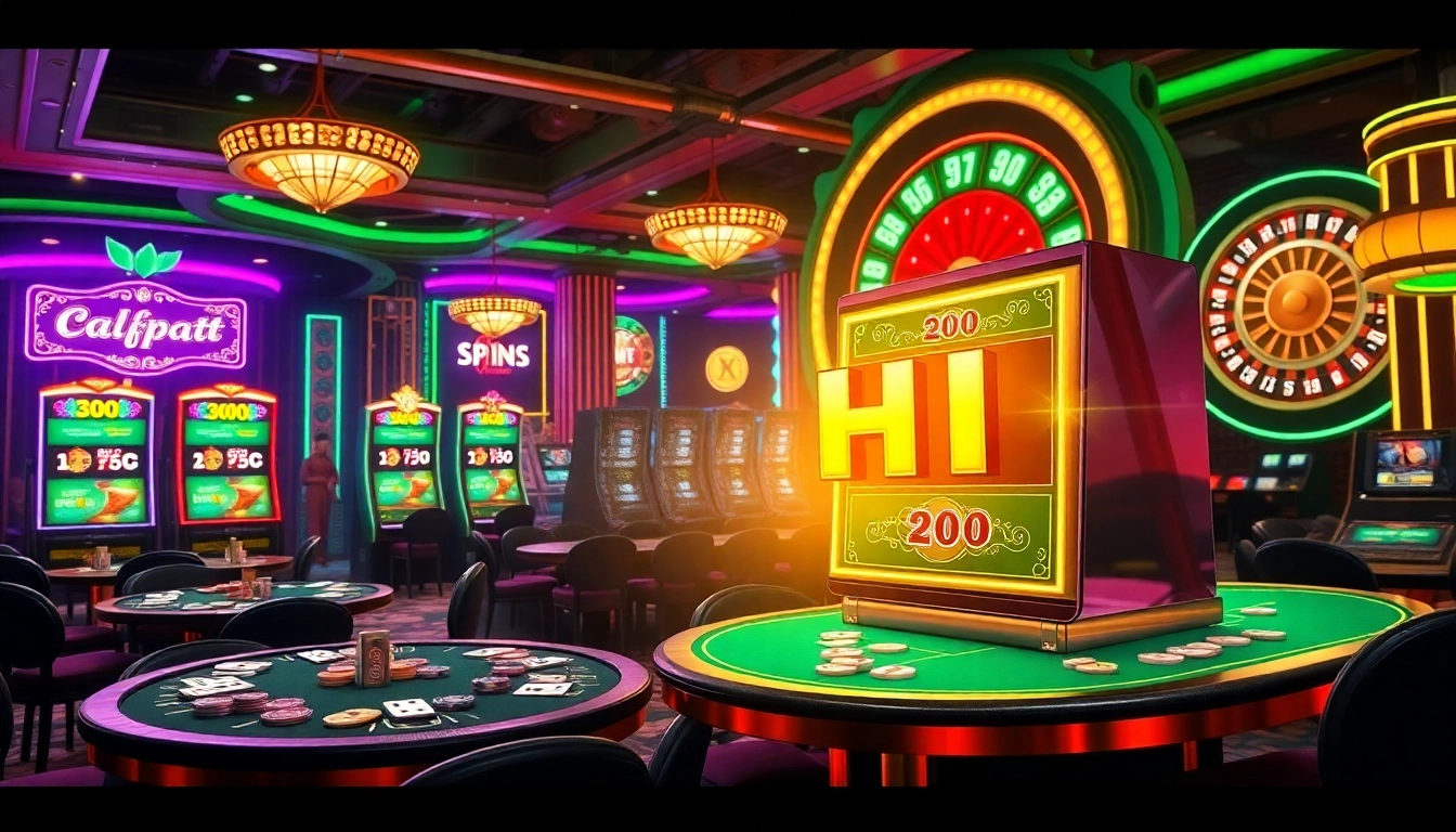 Spin the nổ hũ slot machine in a vibrant casino atmosphere, filled with excitement and luxury.