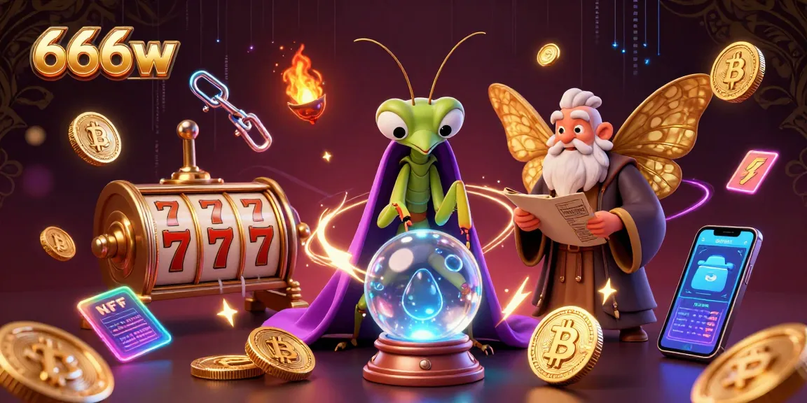 Experience thrilling gaming at 666w with vibrant slot reels and mystical characters