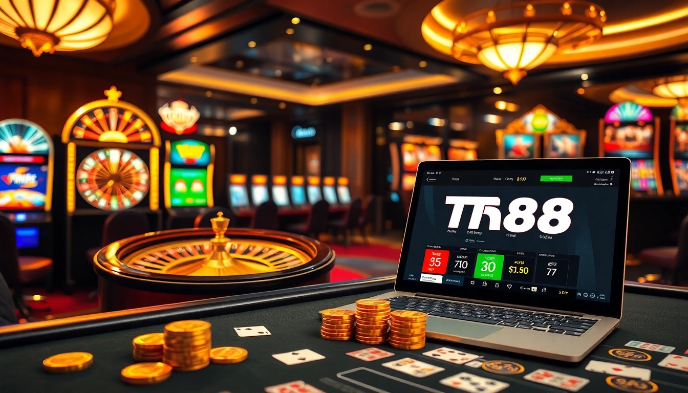 Experience the excitement of online gaming at https://tr88.forum/ with vibrant casino visuals and luxury.