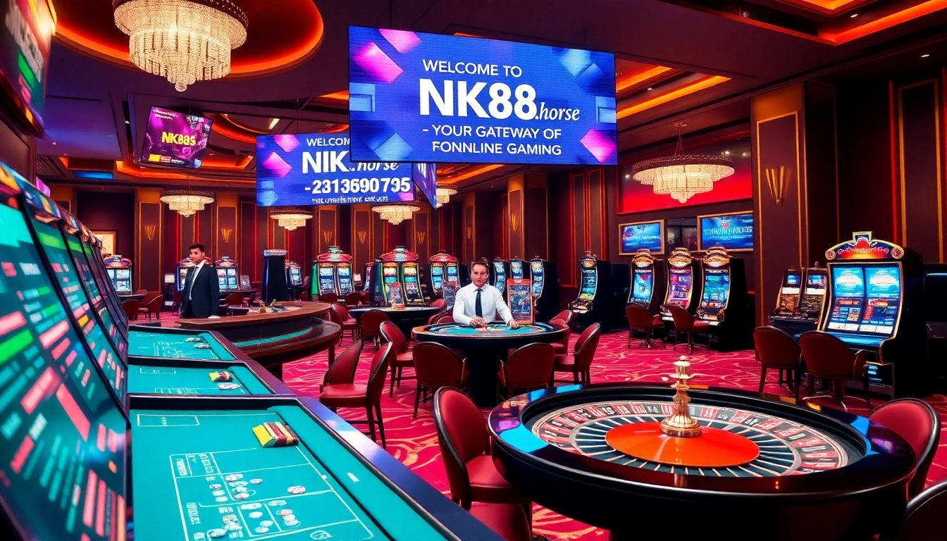 Experience thrilling moments at https://nk88.horse/ with luxurious casino tables and professional dealers.