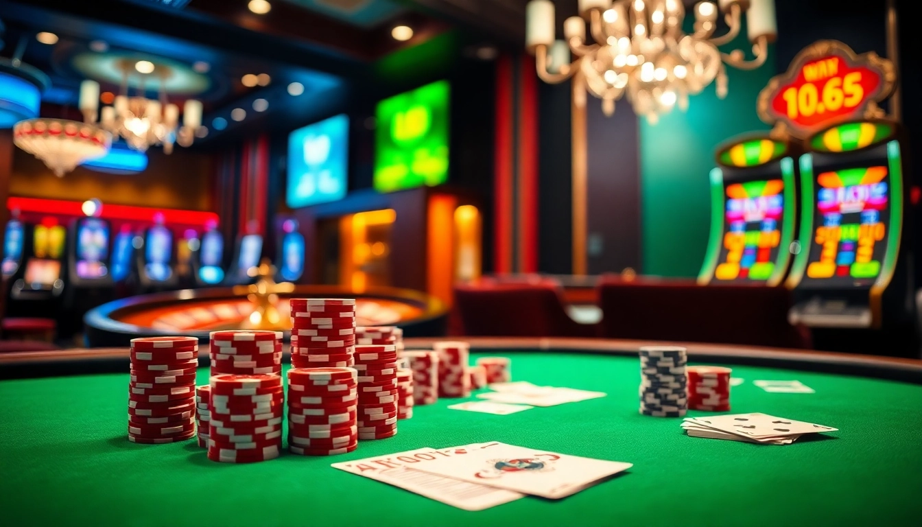 Join the excitement at loto188.gb.net with vibrant poker tables, sleek slot machines, and thrilling betting action.