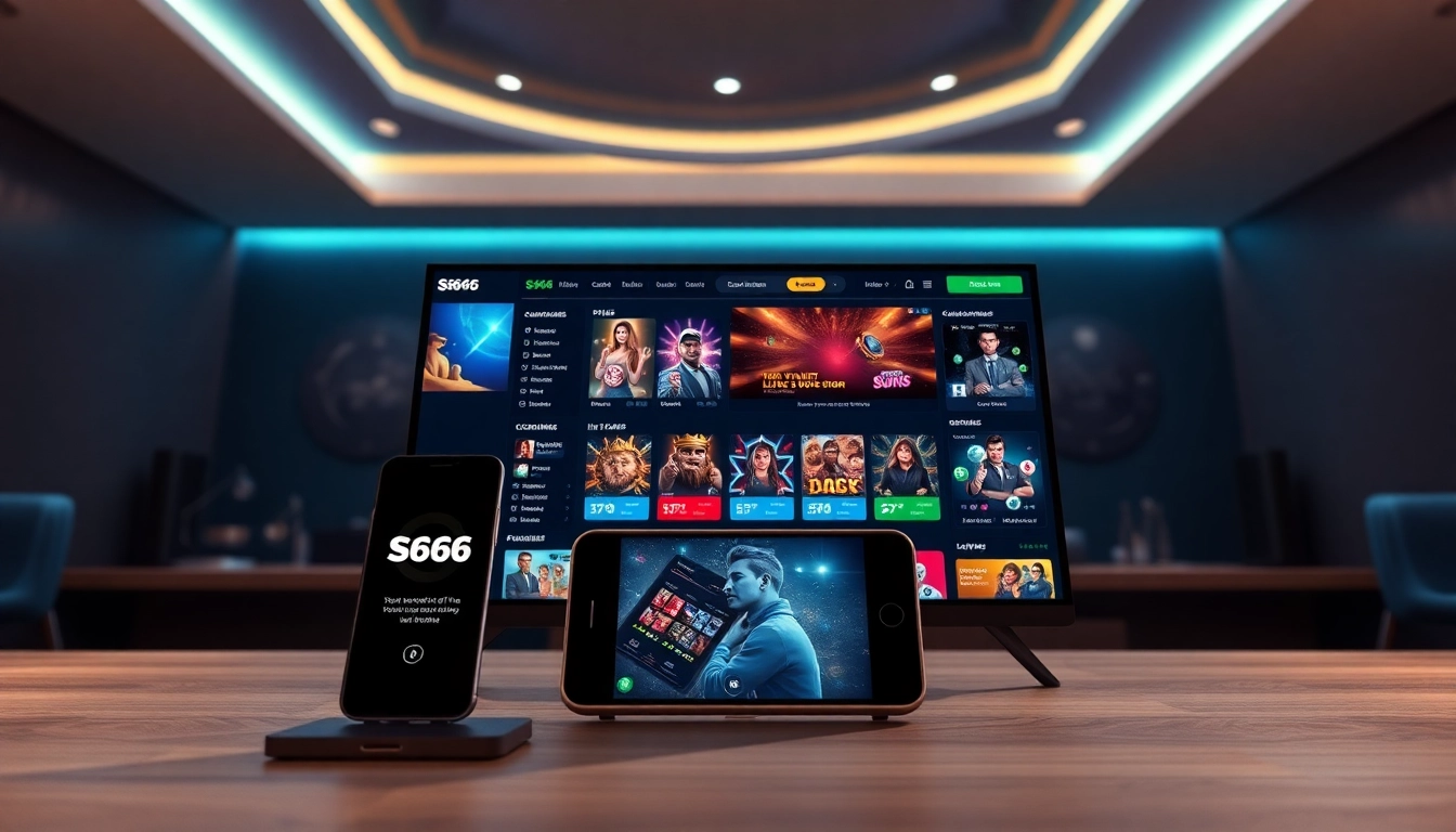 S666.nyc online betting platform interface showcasing casino games and user engagement.