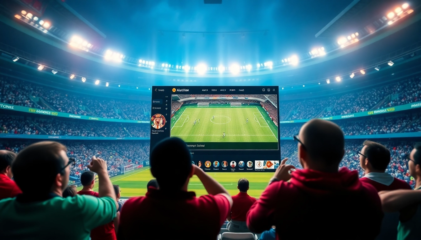 Xoilac TV streaming interface showcasing live soccer matches on joemadfan.com with engaging fan community elements.