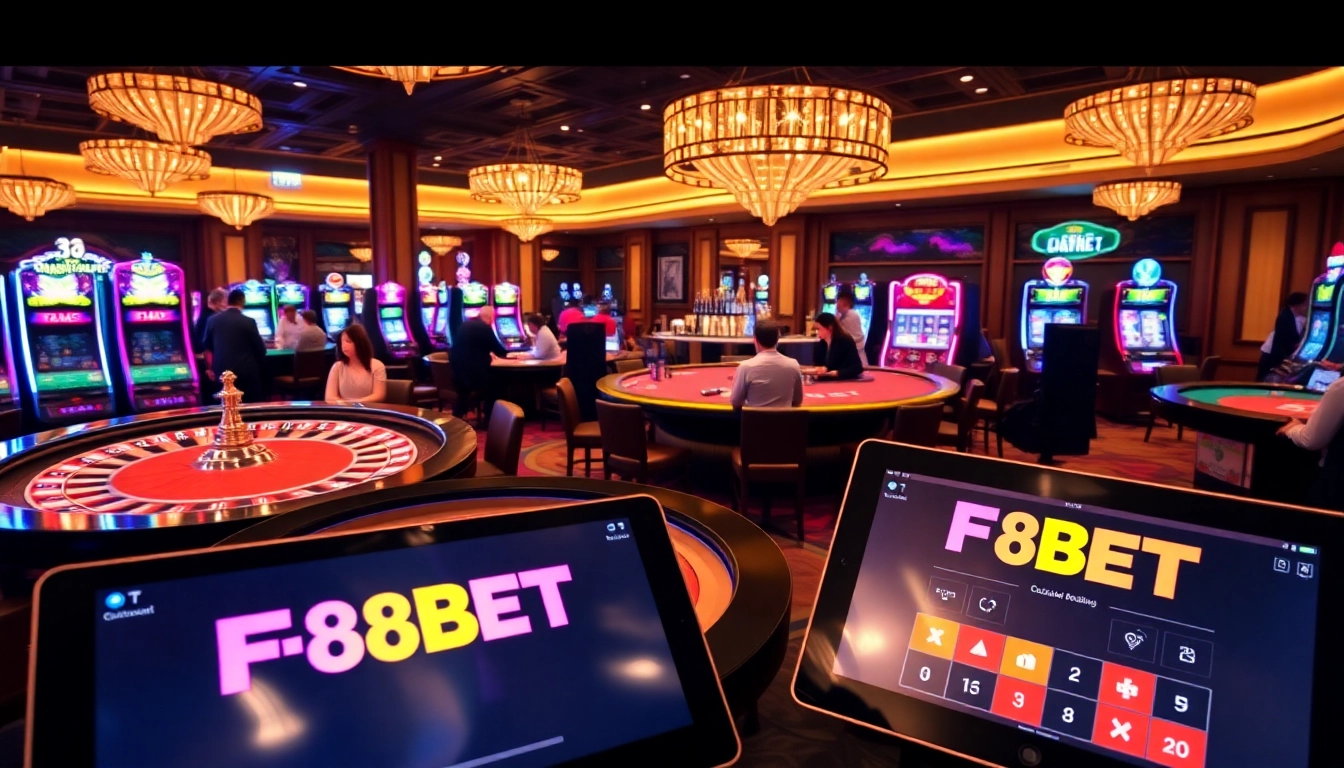 Experience the thrill of gambling at https://f8beta2.support/ with vibrant casino tables and slot machines.